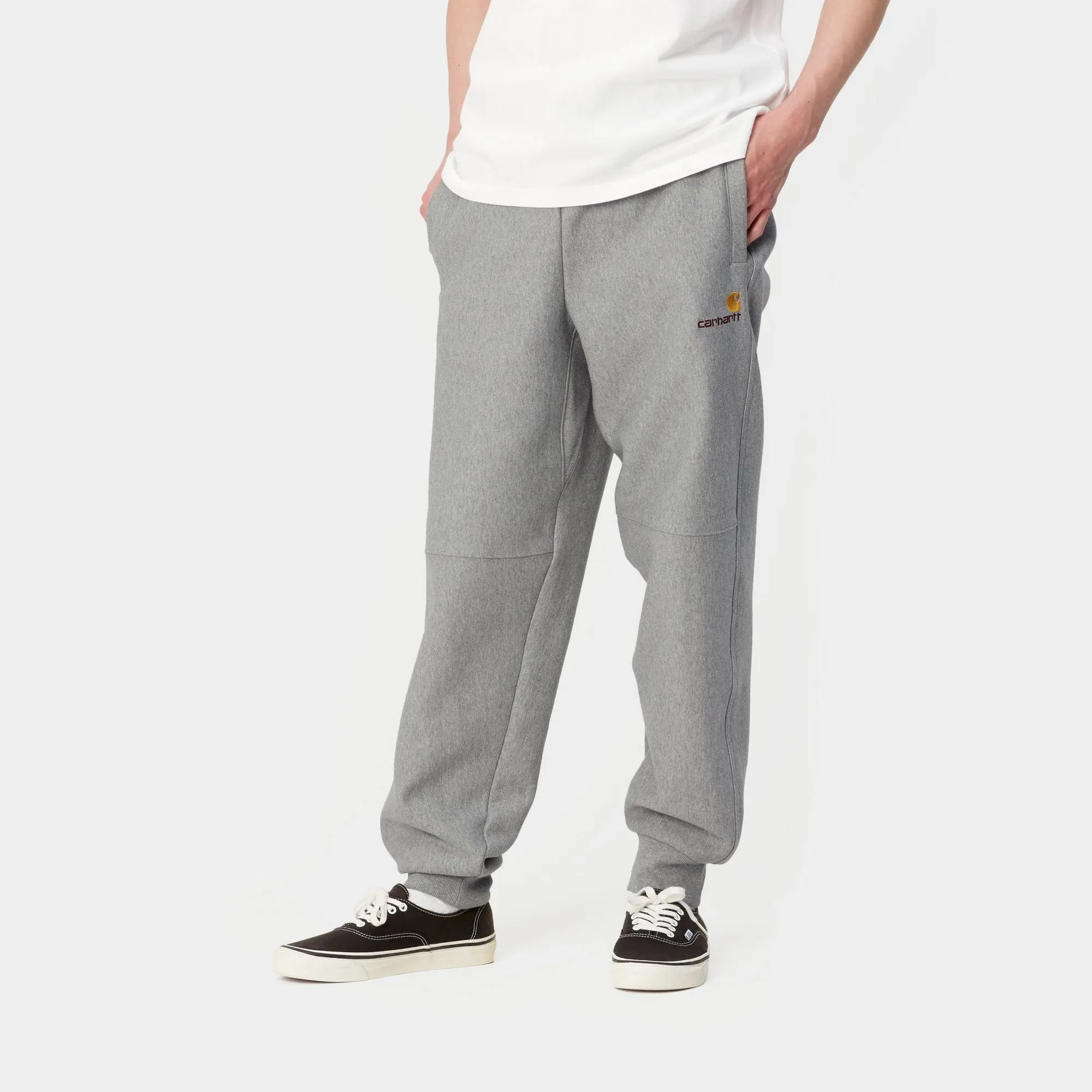 American Script Jogging Pant | Grey Heather