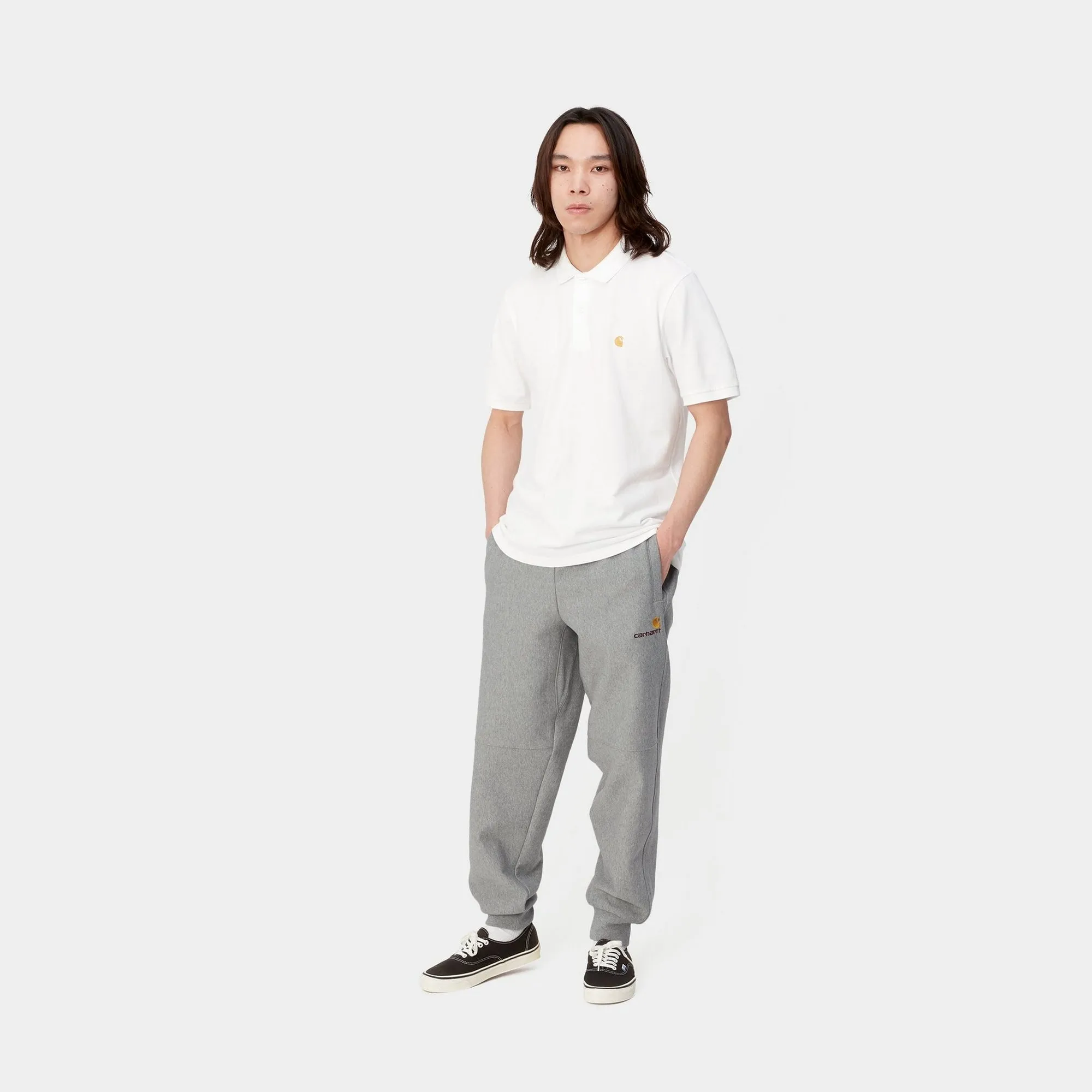 American Script Jogging Pant | Grey Heather