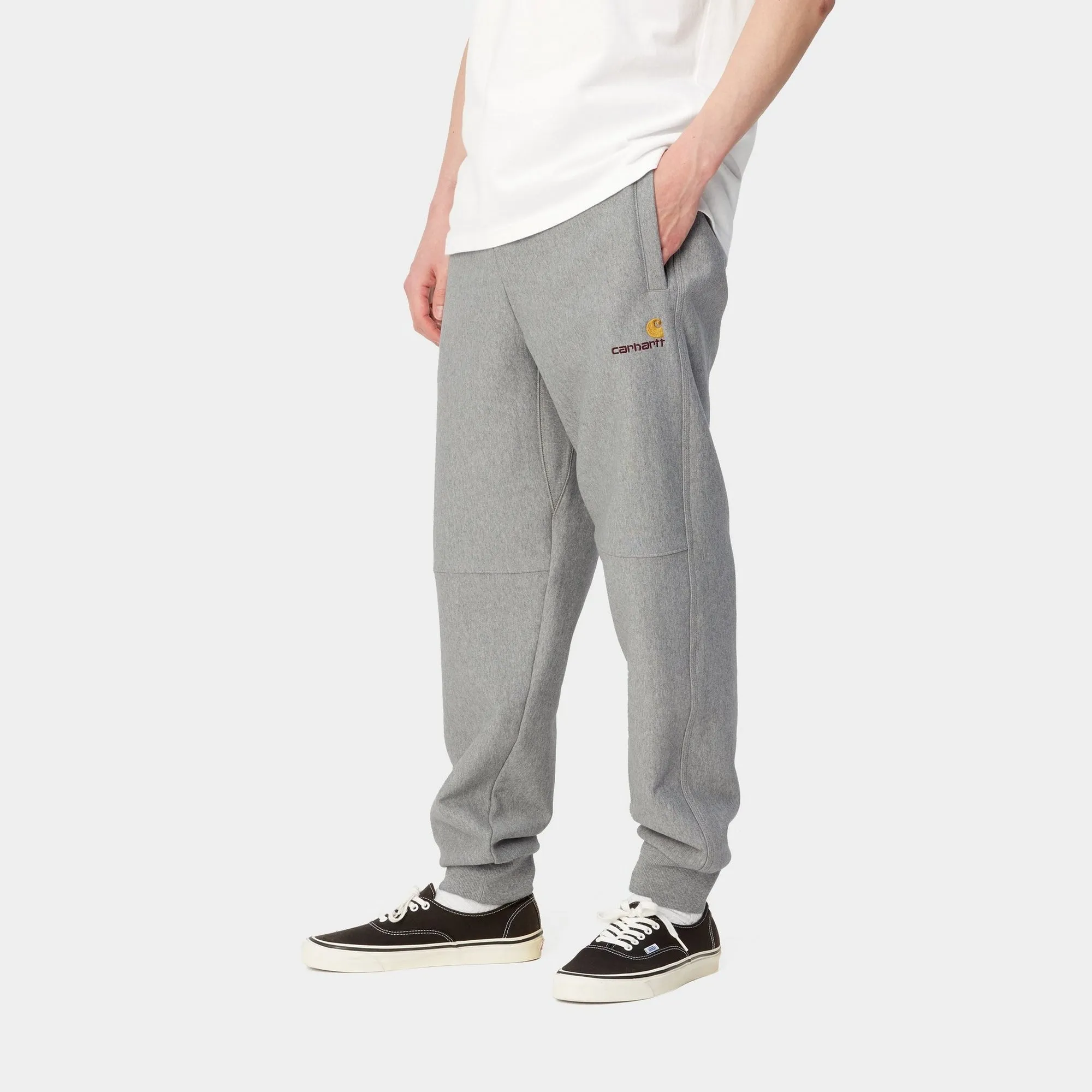 American Script Jogging Pant | Grey Heather