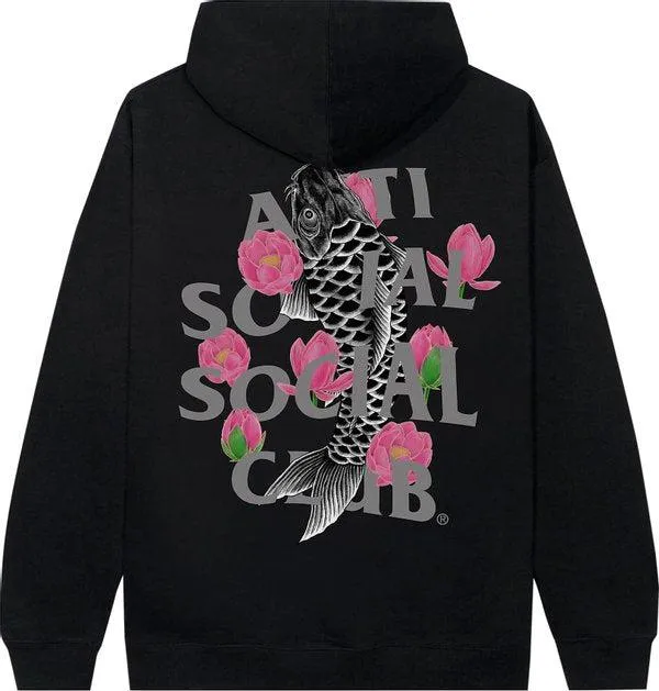 Anti Social Social Club Ornamental Hoodie "Black"