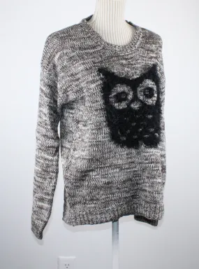 ARDENES OWL SWEATER LADIES LARGE EUC