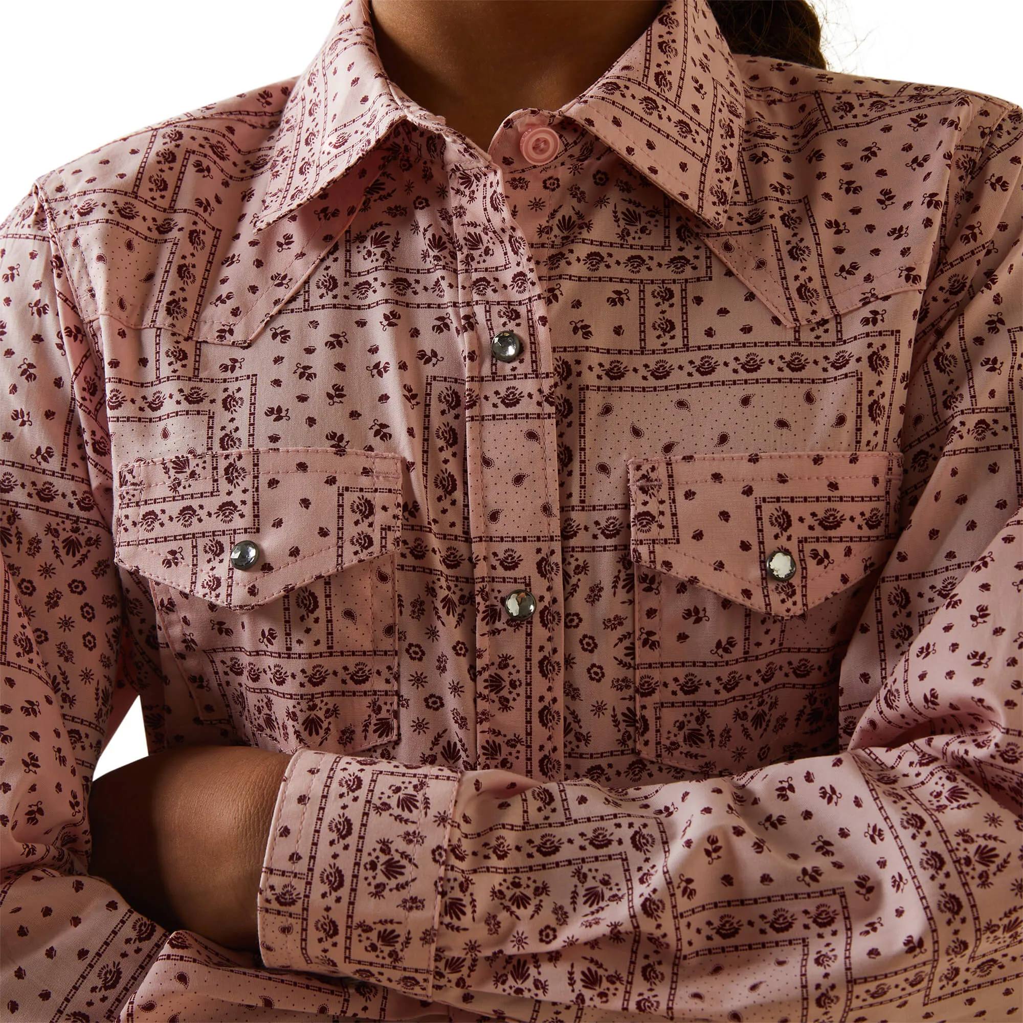 Ariat Girls Paisley Shirt