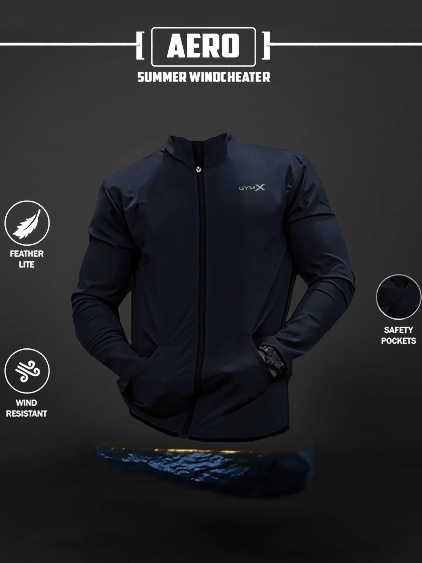 Beast Night Blue Summer Windcheater