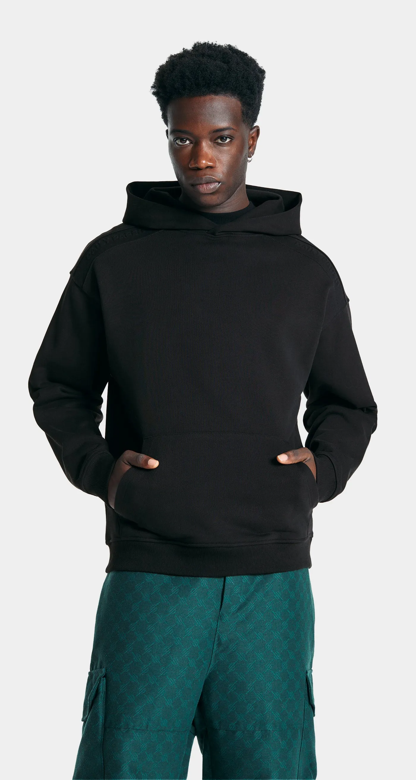 Black Juma Oversized Hoodie