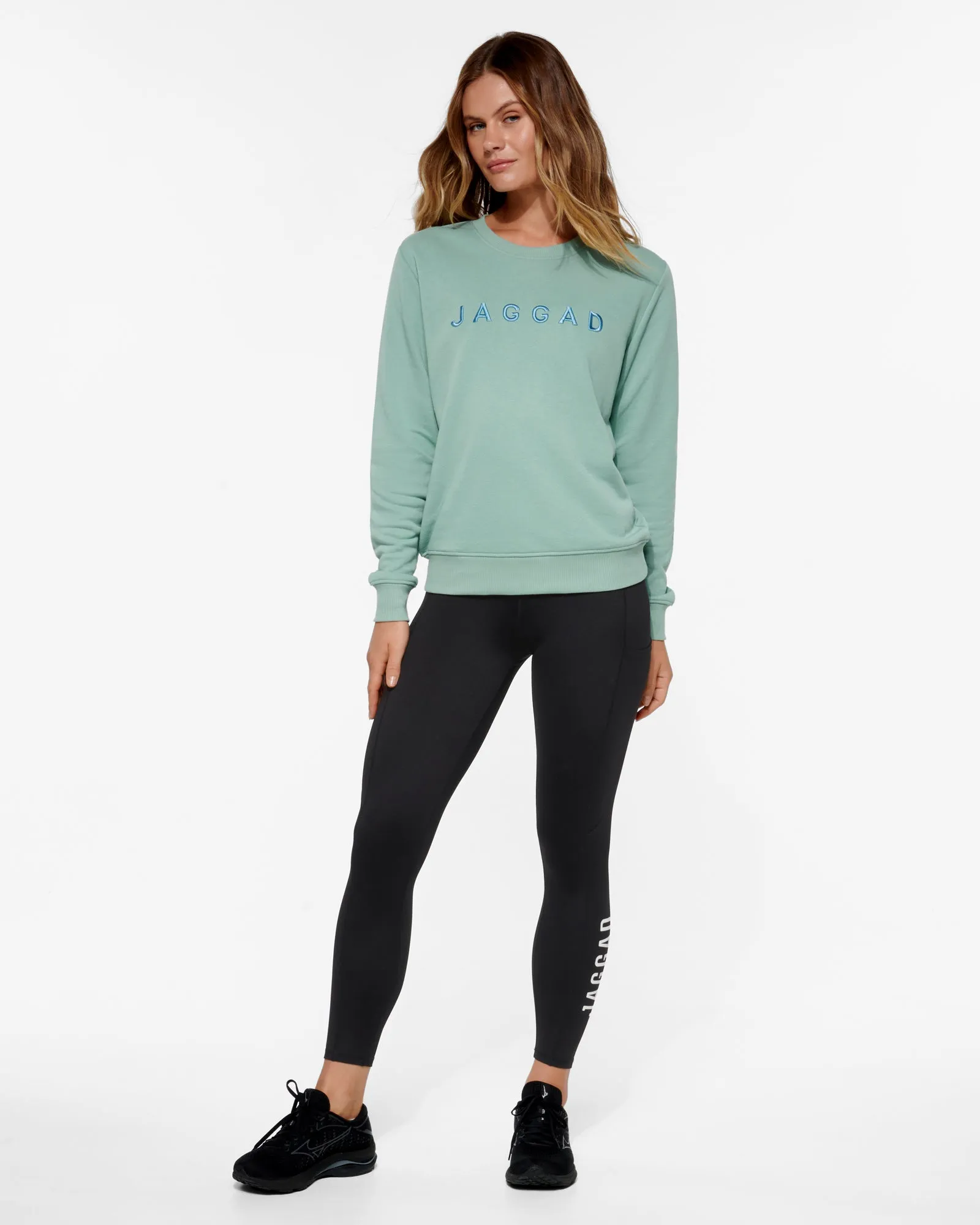 BLOCK CLASSIC SWEATER  SAGE