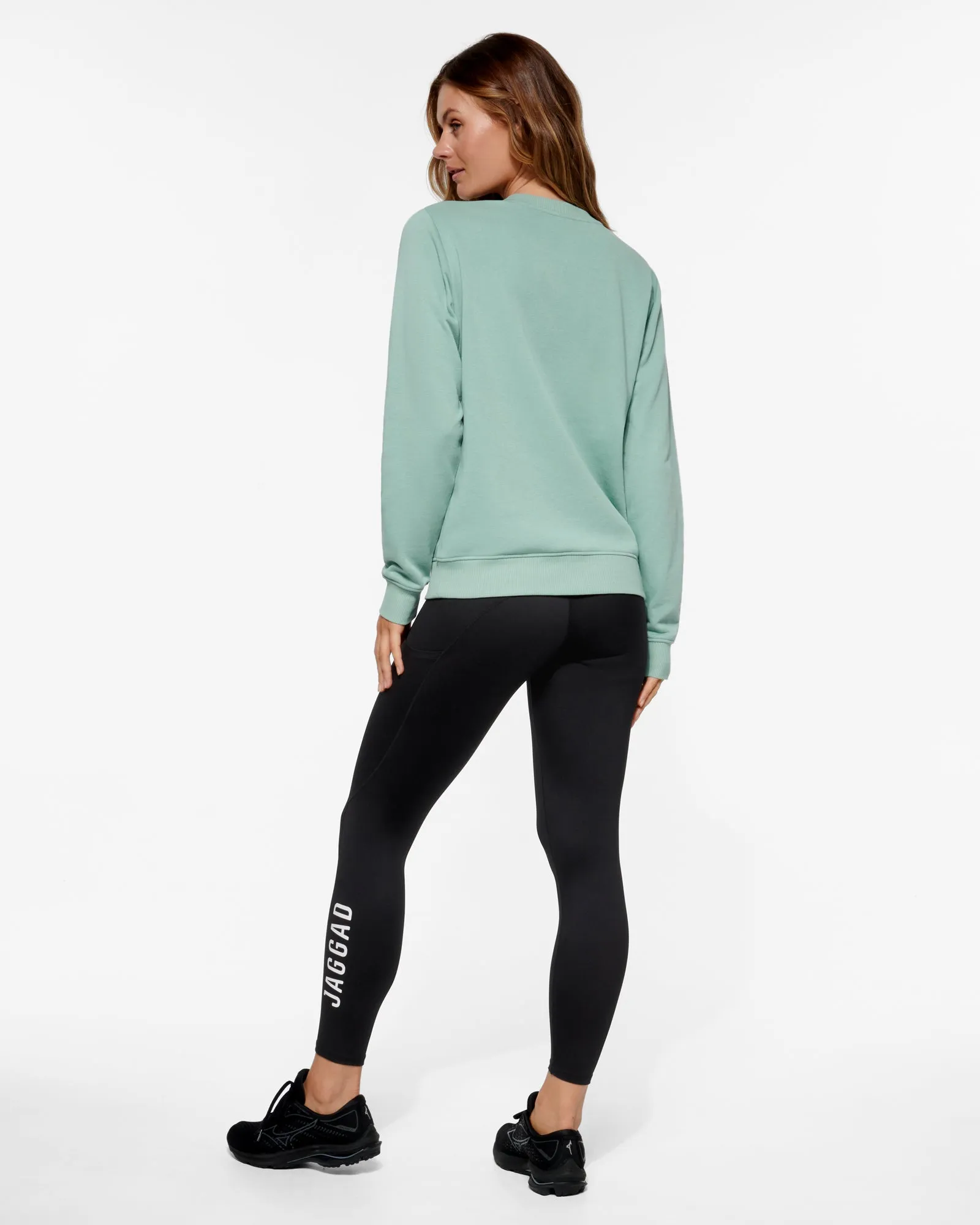 BLOCK CLASSIC SWEATER  SAGE