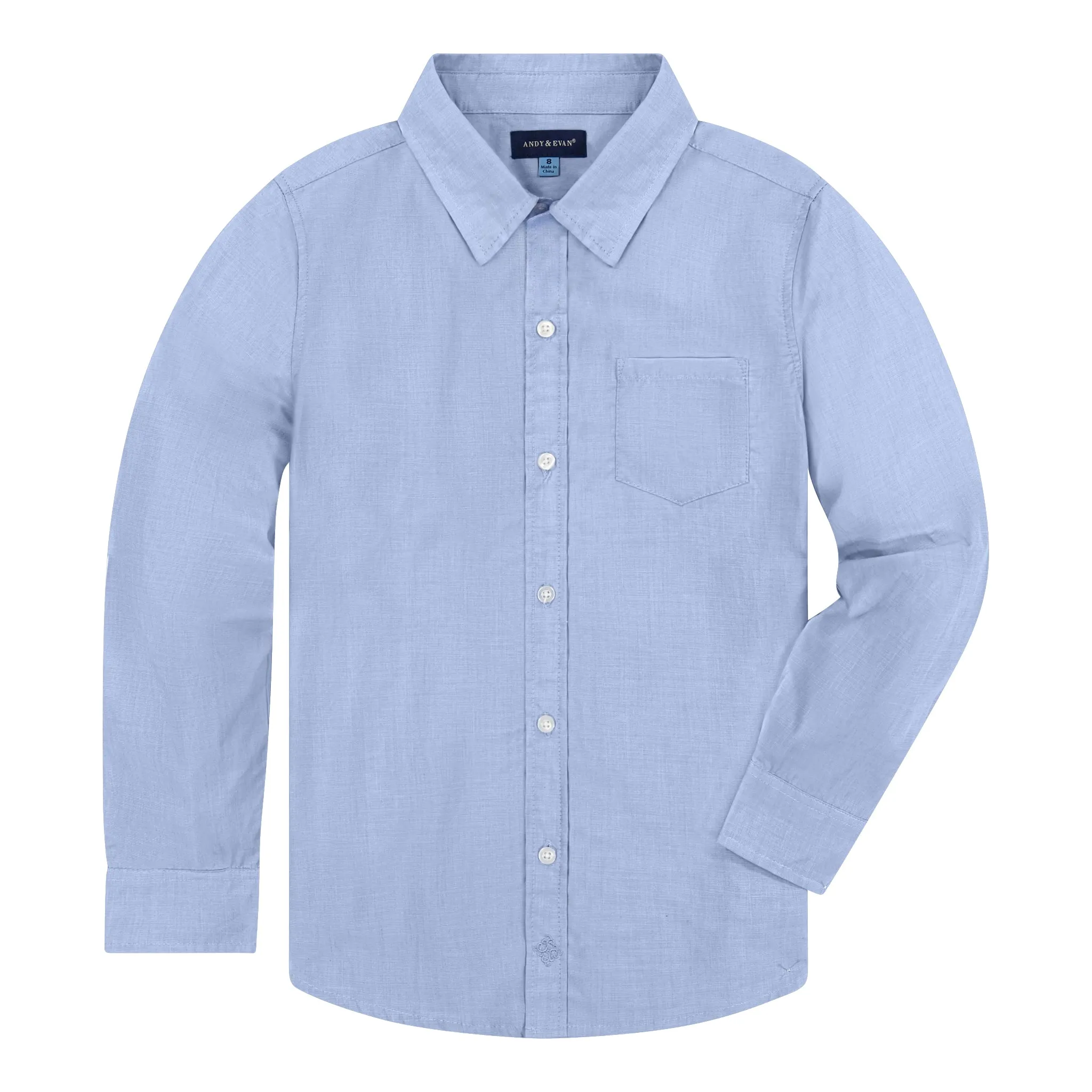 Blue Chambray Button-down