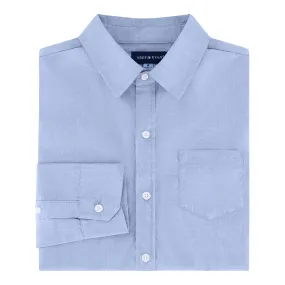 Blue Chambray Button-down