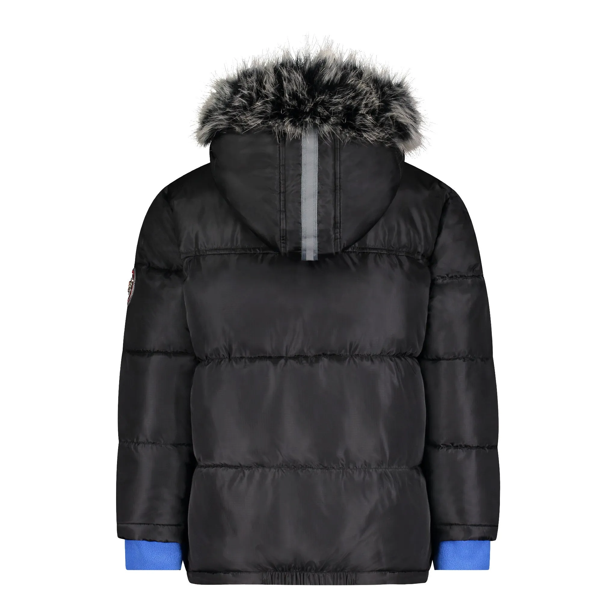 Boys Nordic Coat with Detachable Faux Hood