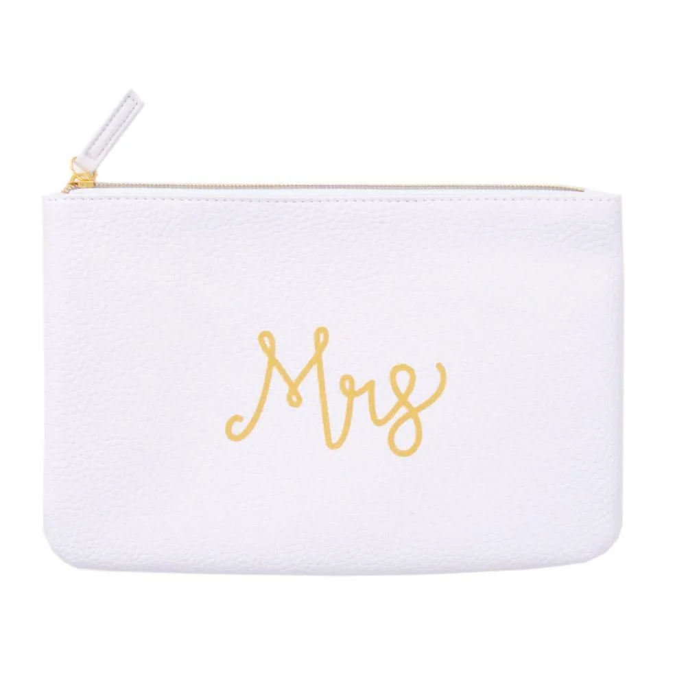 Bride Zipper Pouches