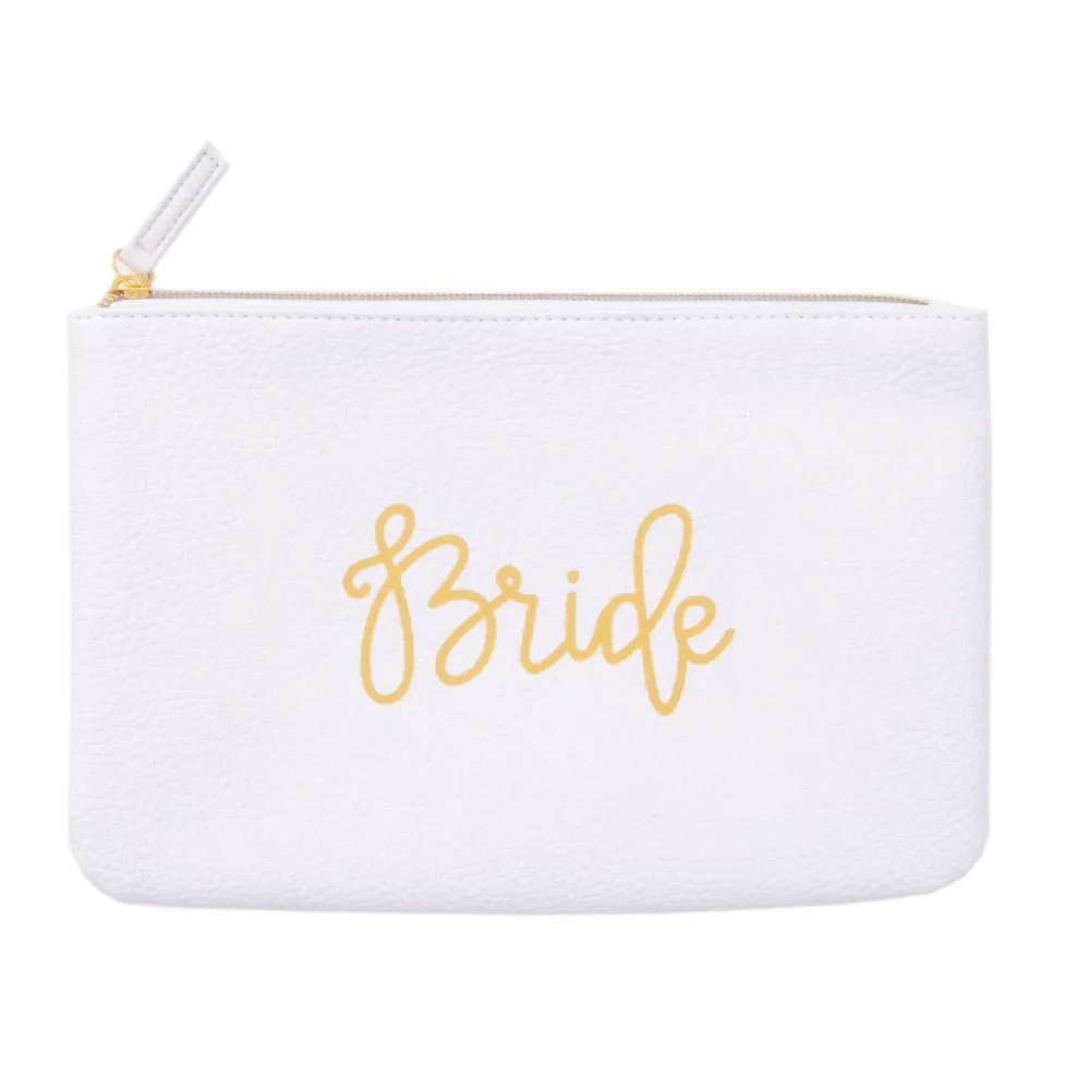 Bride Zipper Pouches