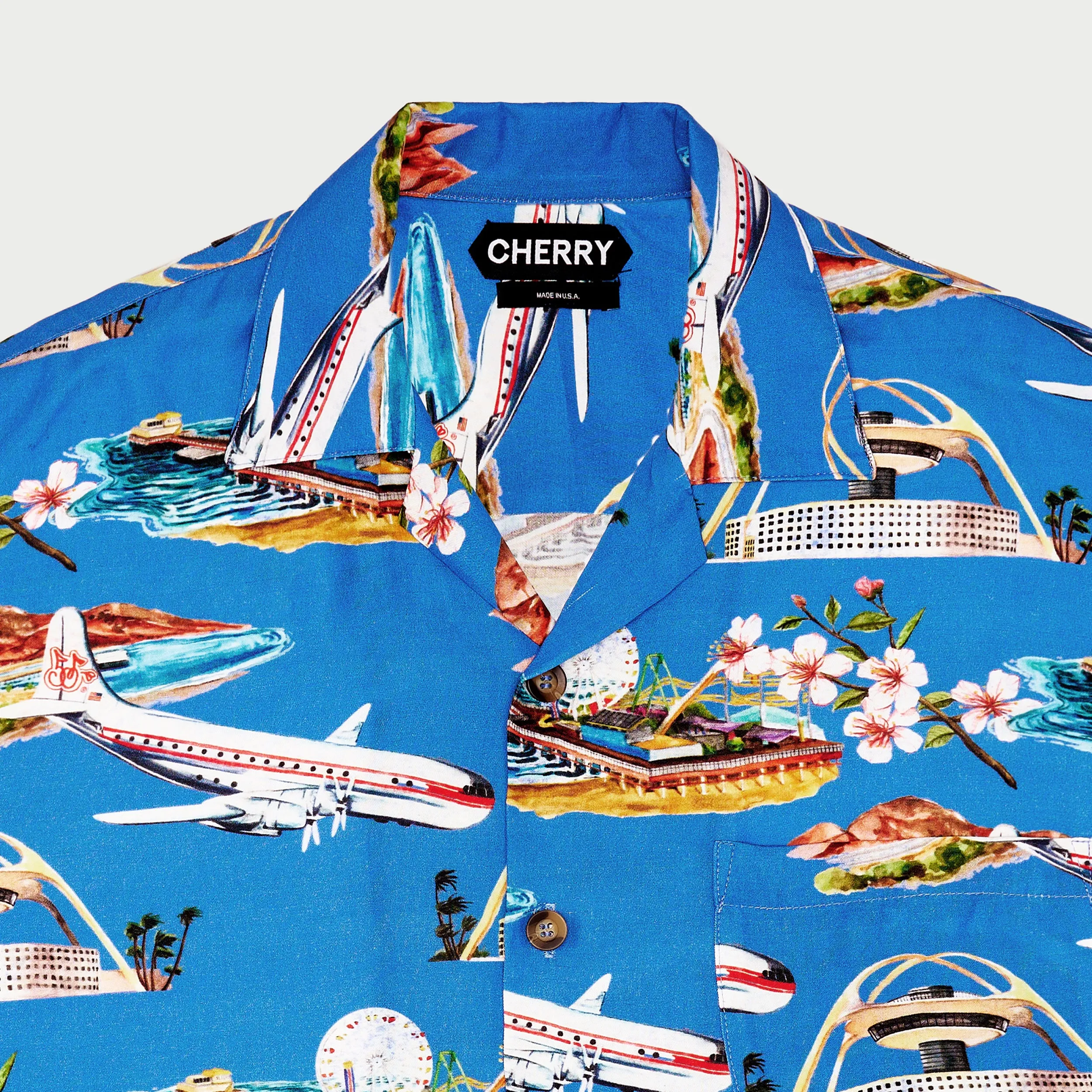 California Vacation Shirt (Blue)