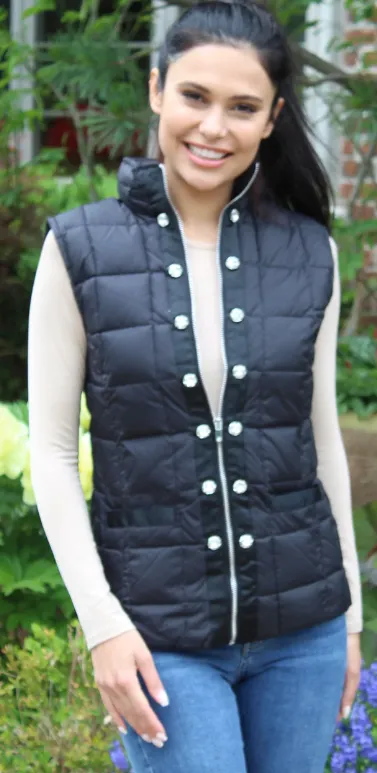 Celia Puffer Vest w/ Hood - Final Sale 30% off