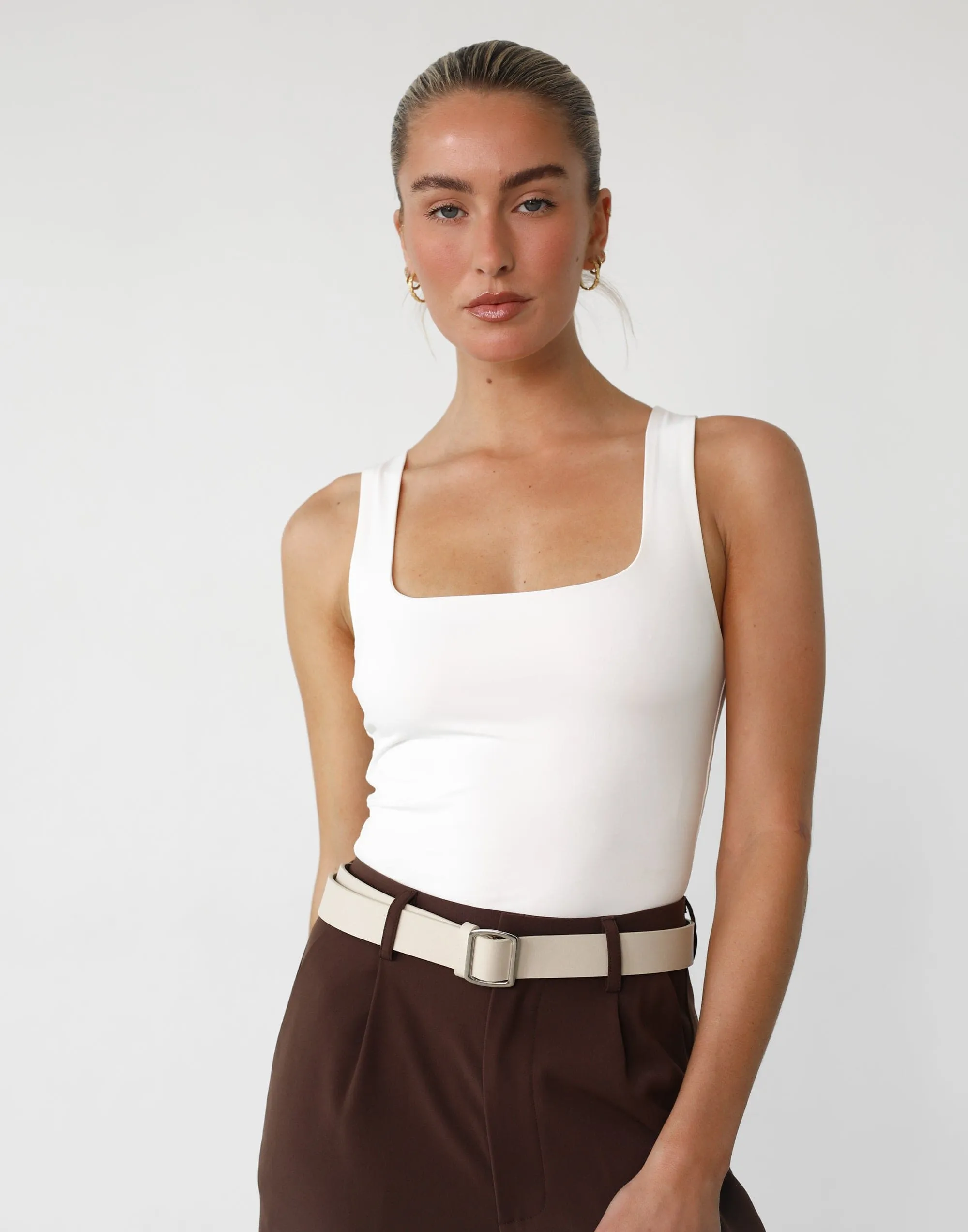 Darla Belt (Beige)