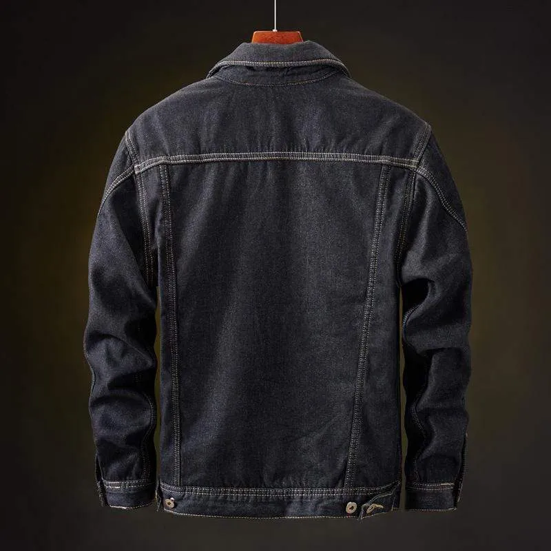 Denim Fleece Jacket