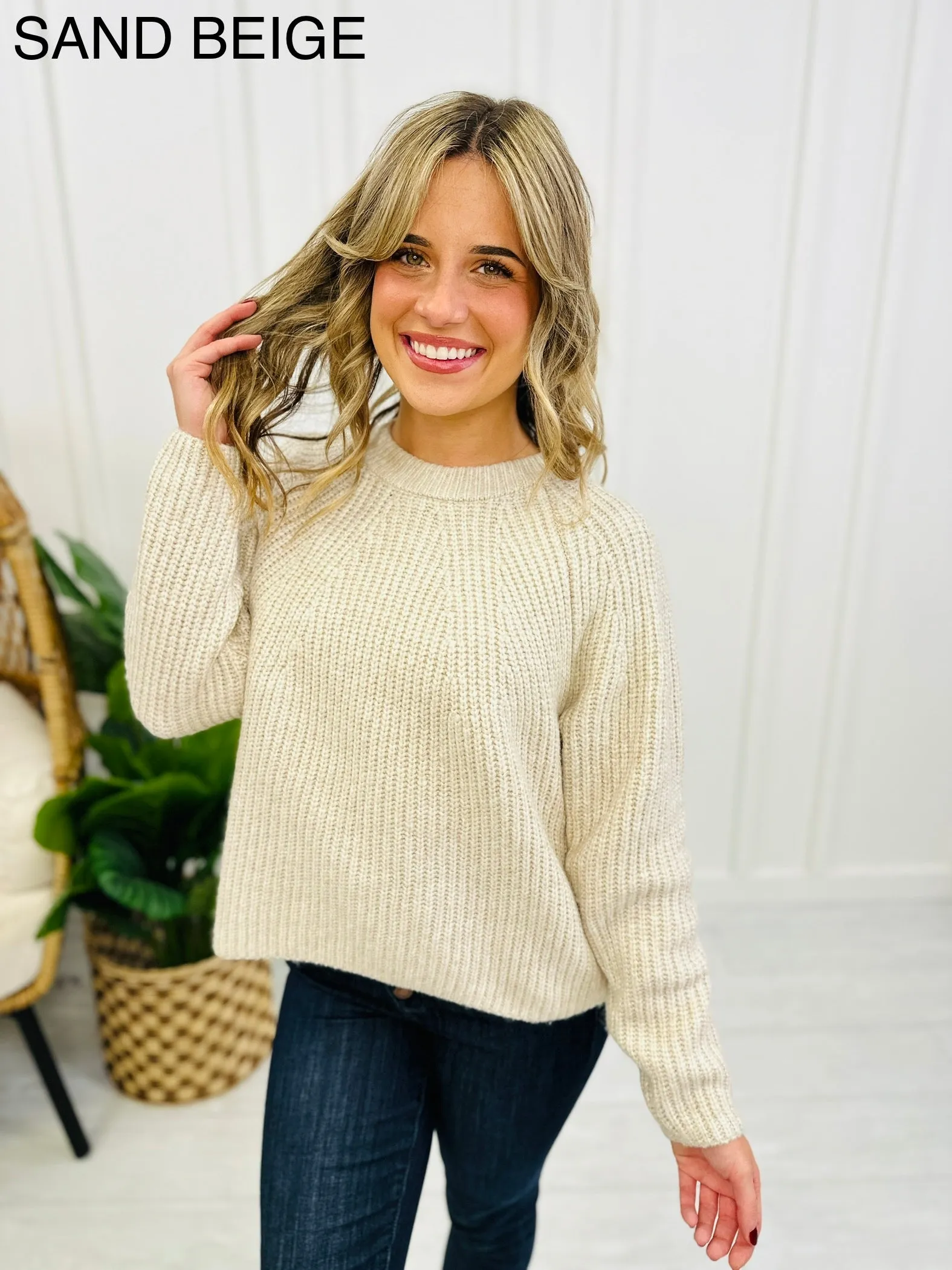 DOORBUSTER! Going With The Flow Of Things Sweater- Multiple Colors!