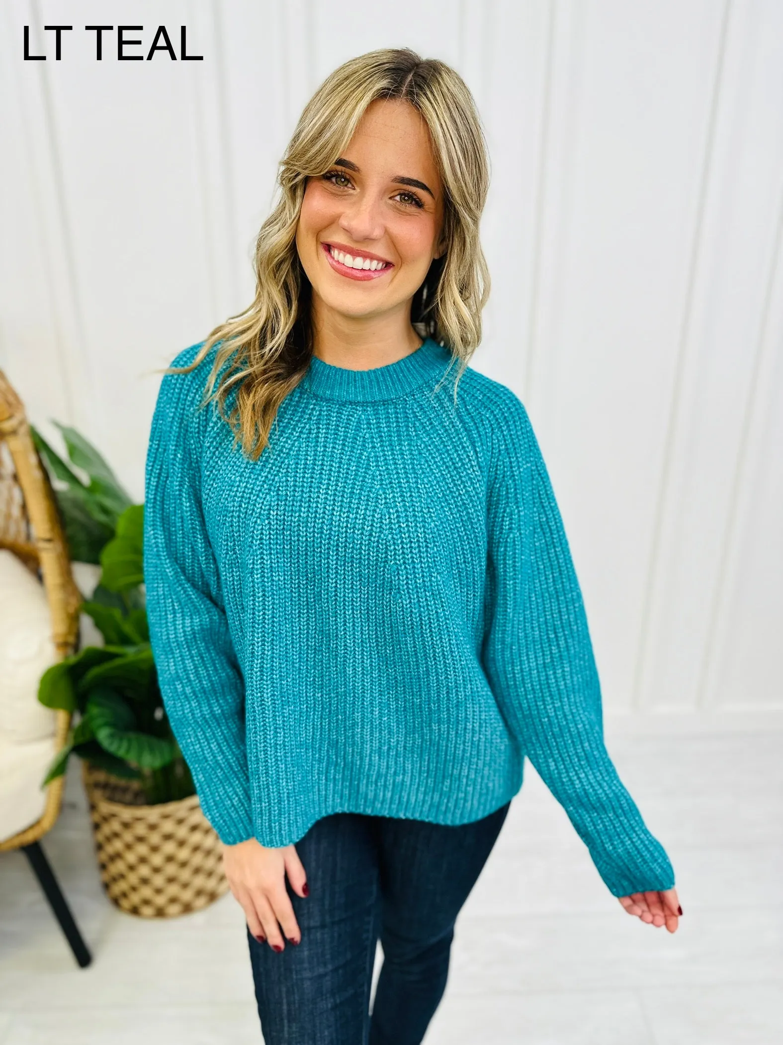 DOORBUSTER! Going With The Flow Of Things Sweater- Multiple Colors!