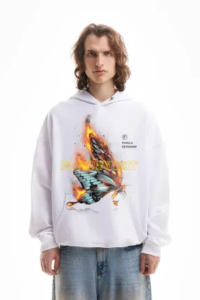 FAHRENHEIT WHITE HOODIE