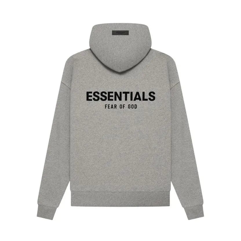 Fear of God Essentials Hoodie (SS22) Dark Oatmeal