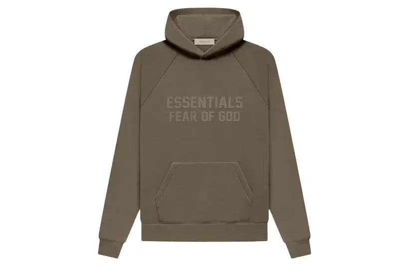 Fear of God Essentials Hoodie Wood