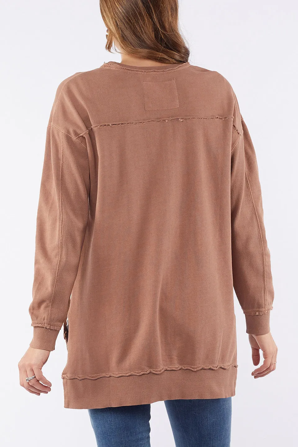 Fleur LS Rust Crew