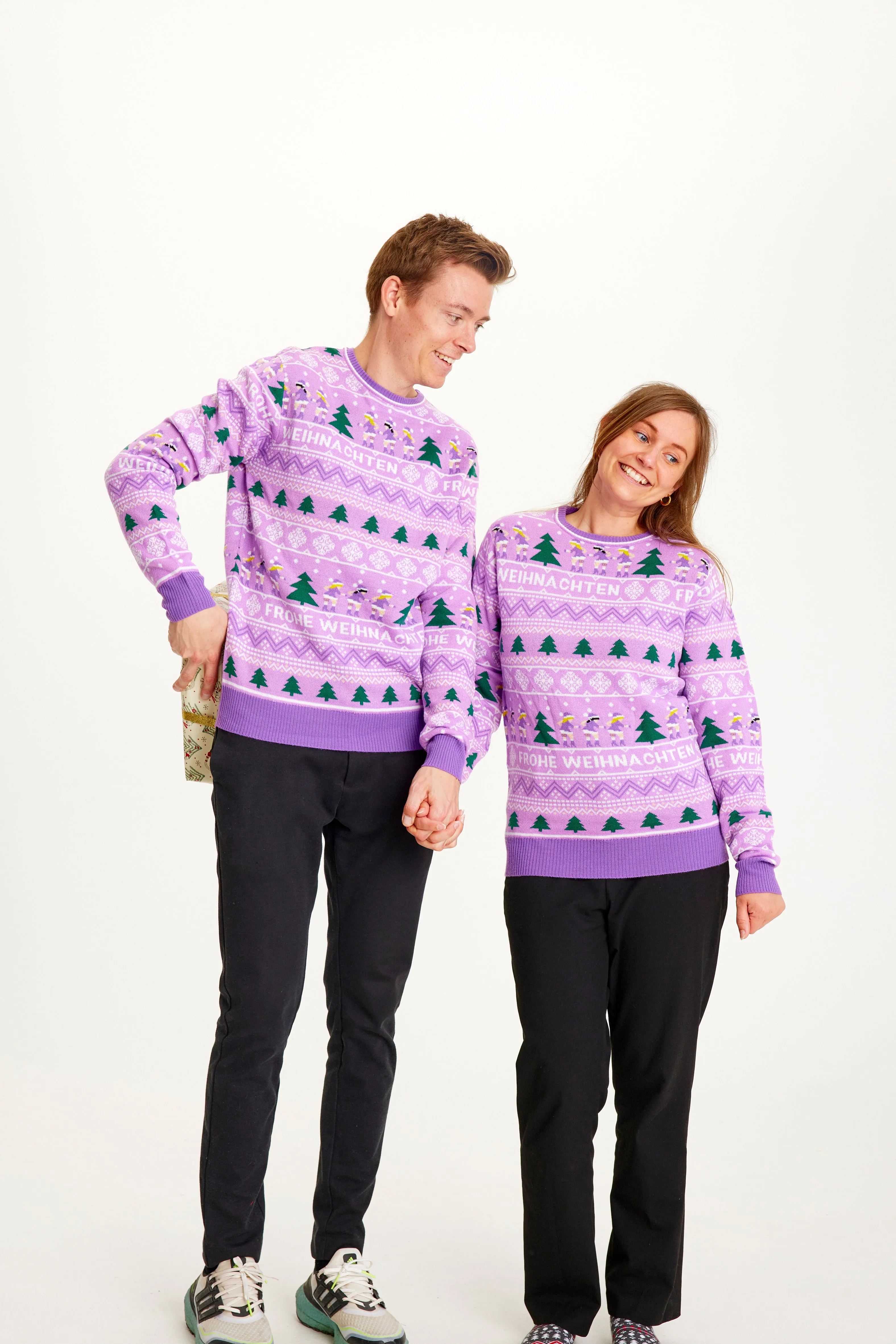 Frohe Weihnachten Sweater - Dame