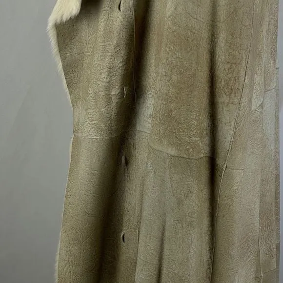 Full lengthJoseph cream shearling