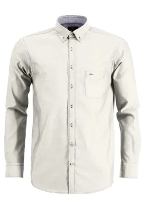 FYNCH HATTON Winter Classic Shirt/White - New AW22