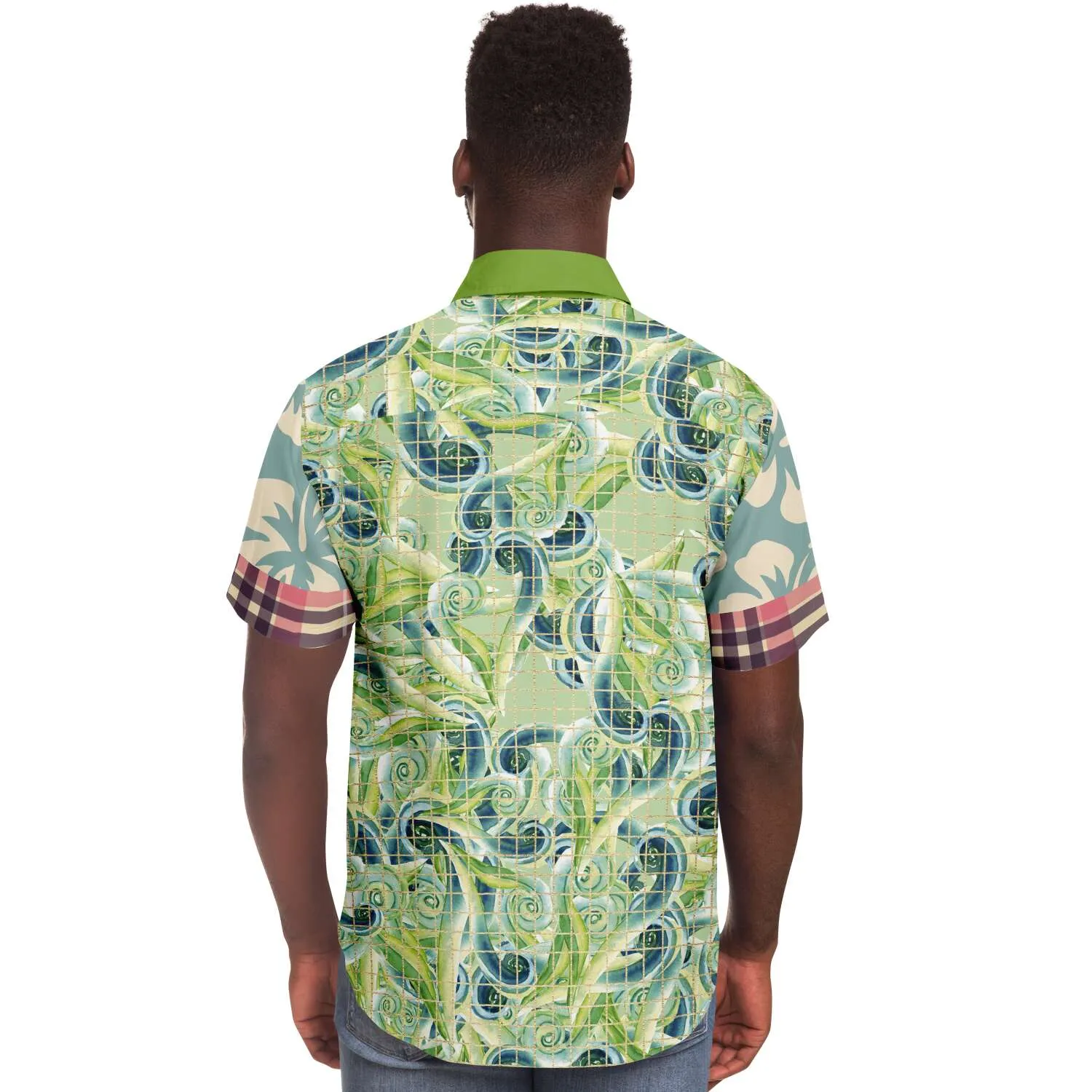 Galapagos Short Sleeve Button Down Shirt