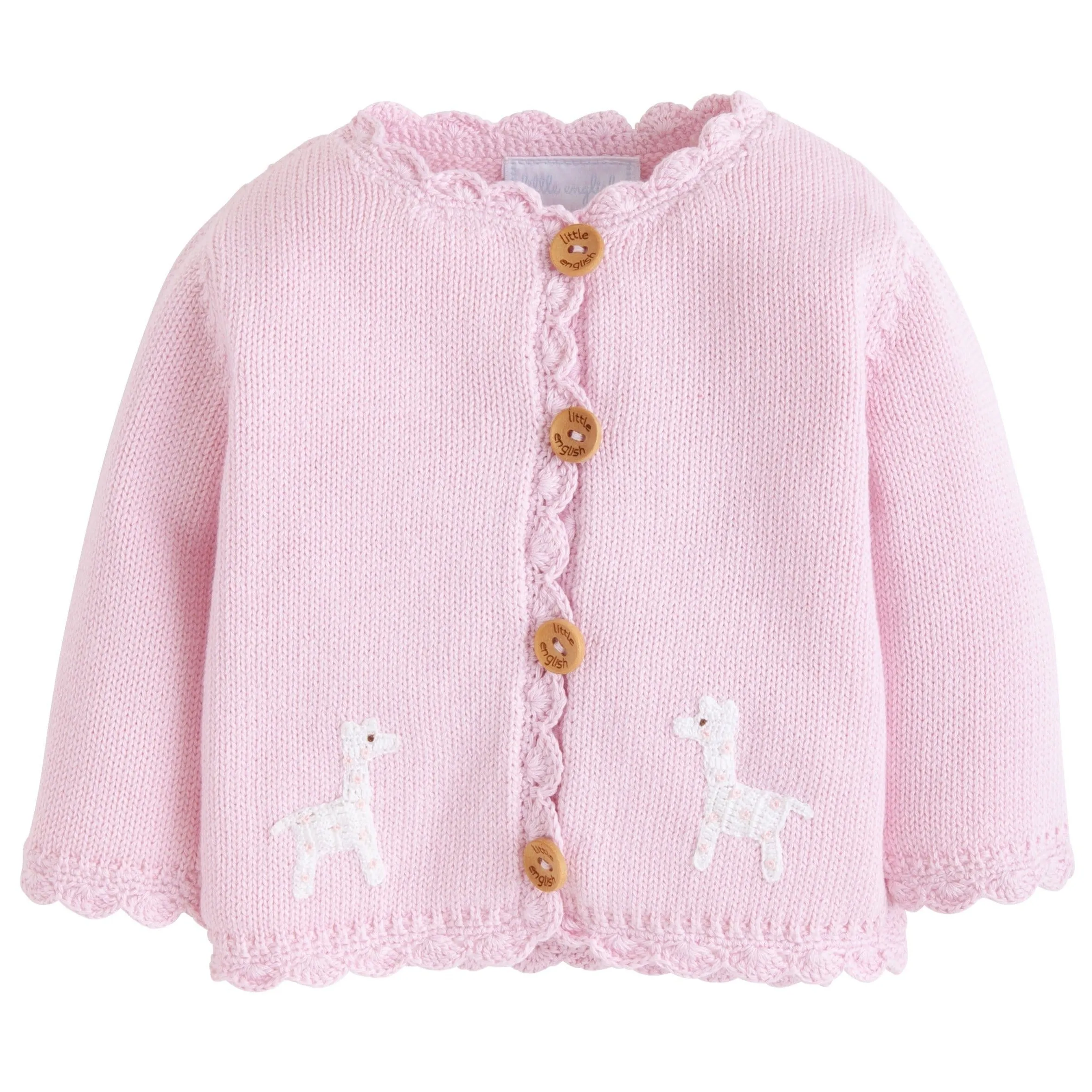 Girl Giraffe Crochet Sweater