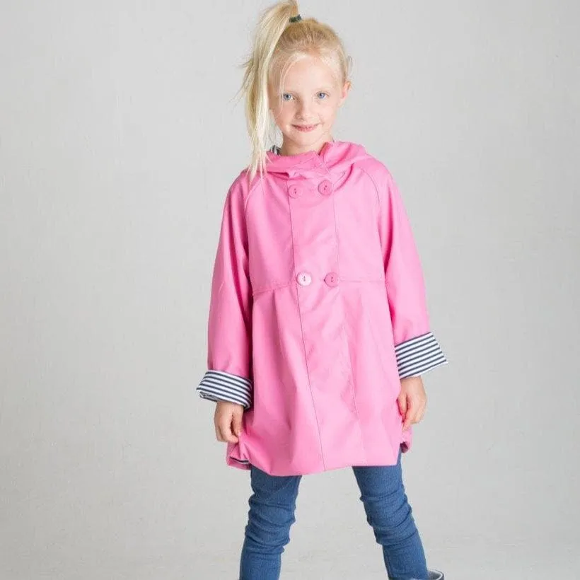 Girls Raincoat - Pink