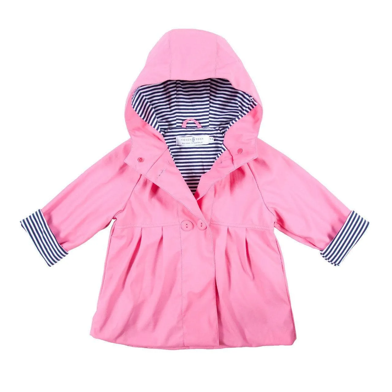 Girls Raincoat - Pink