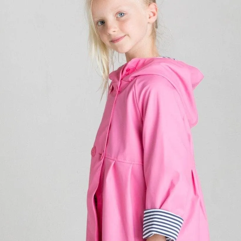 Girls Raincoat - Pink