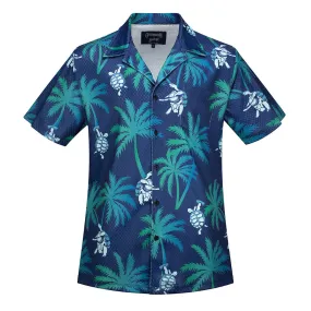 Grateful Dead | Mesh Button Down | Terrapin Turtles and Palms