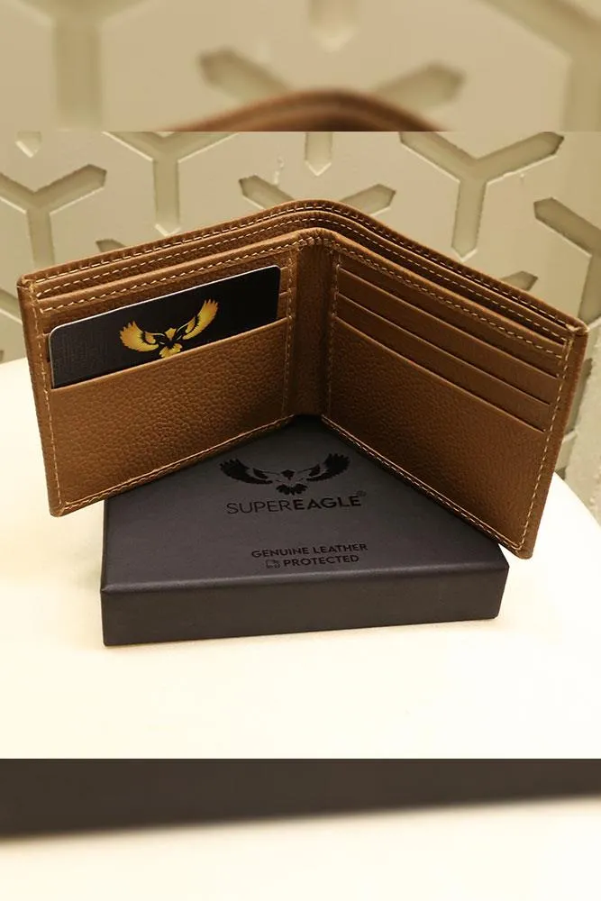 Handcrafted Double cash pocket Genuine Leather Wallet