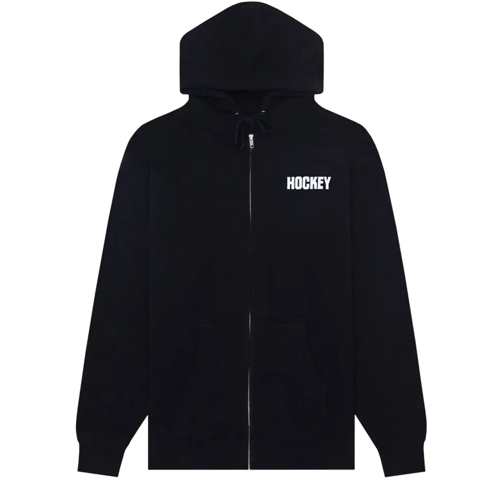 Hockey Undead Warrior Zip-Up Hoodie