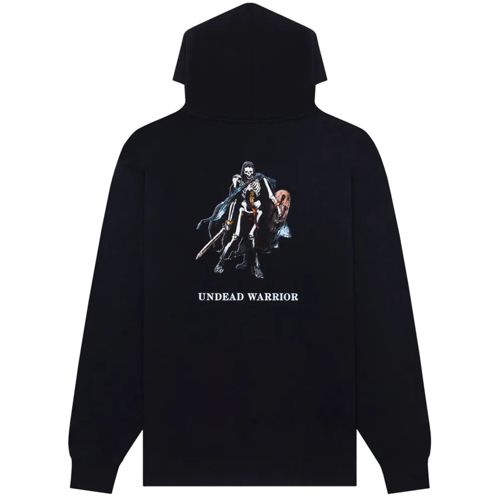 Hockey Undead Warrior Zip-Up Hoodie