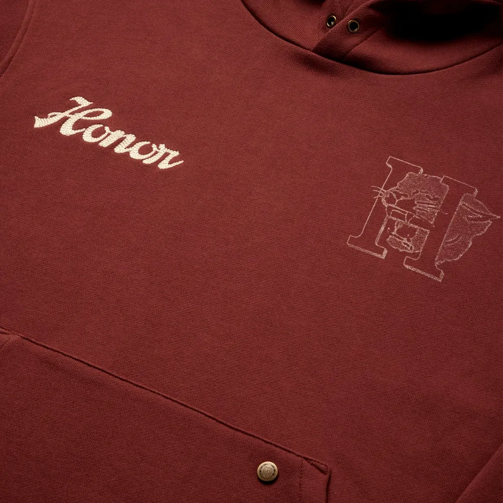 HONOR THE GIFT MASCOT - HOODIE-MAROON