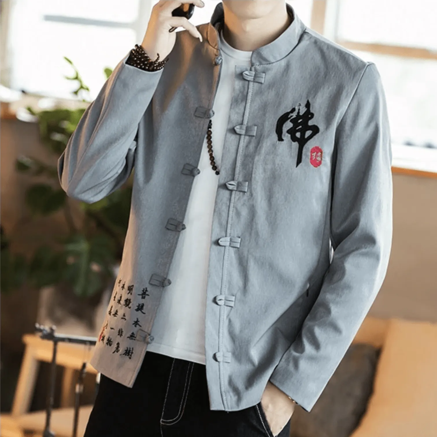 Honshi Traditional Linen Jacket