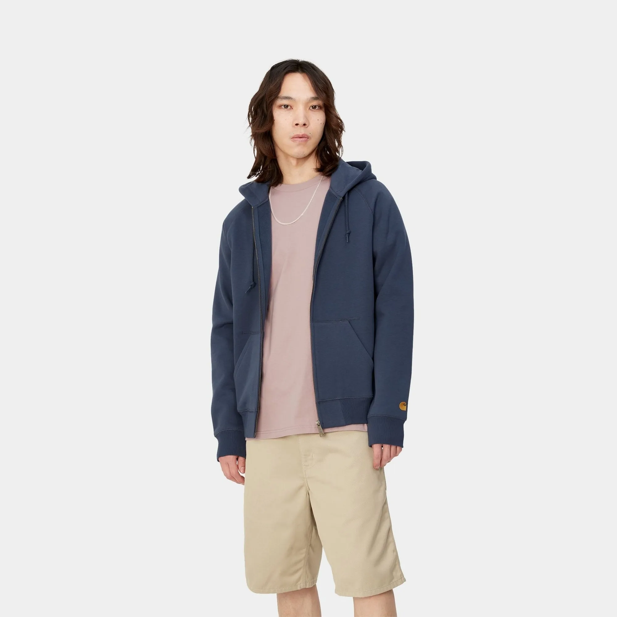 Hooded Chase Jacket | Blue