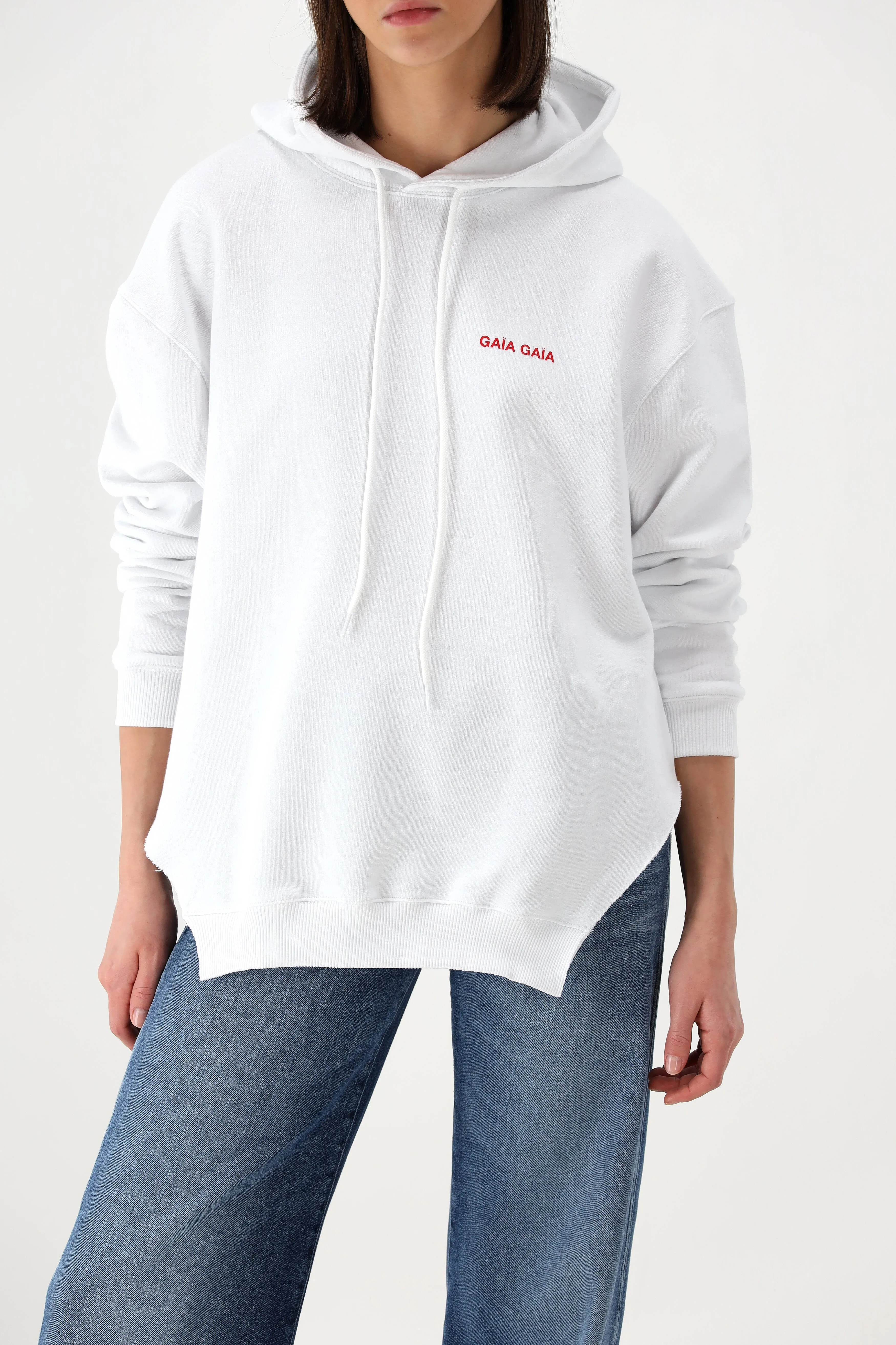 Hoodie Cybele in Optical White