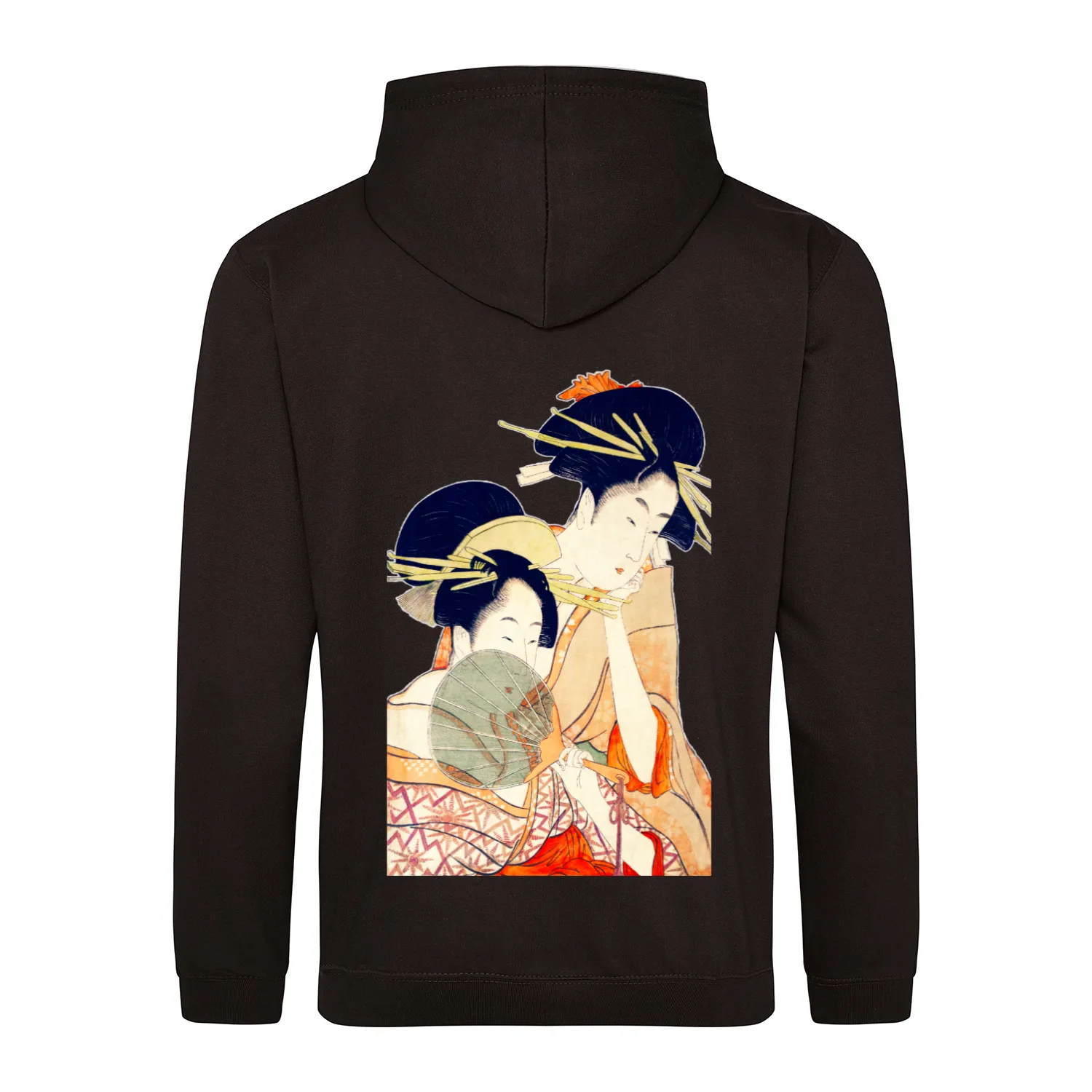 Hoodie "Two Geishas"