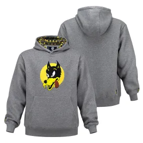 Jerry Garcia | Classic Hoodie | Grey Wolf