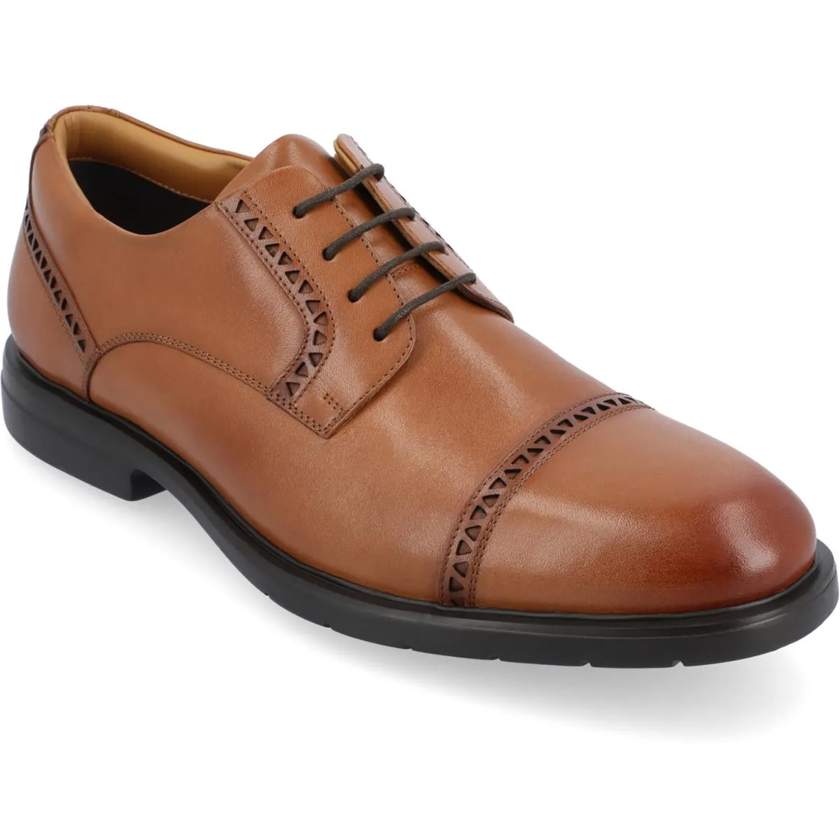 Kendrick Mens Leather Wingtip Oxfords