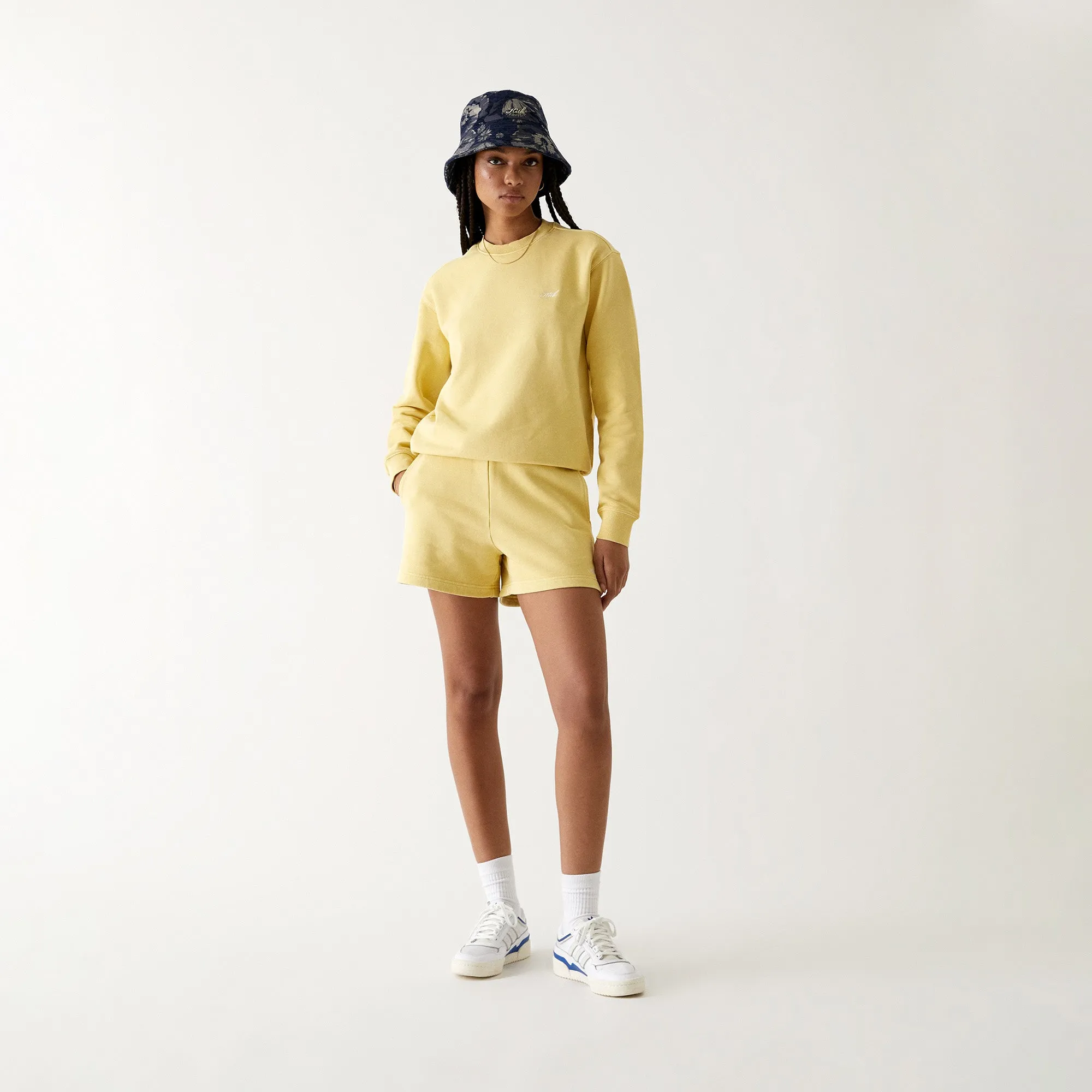 Kith Women Asher Fleece Crewneck - Seed