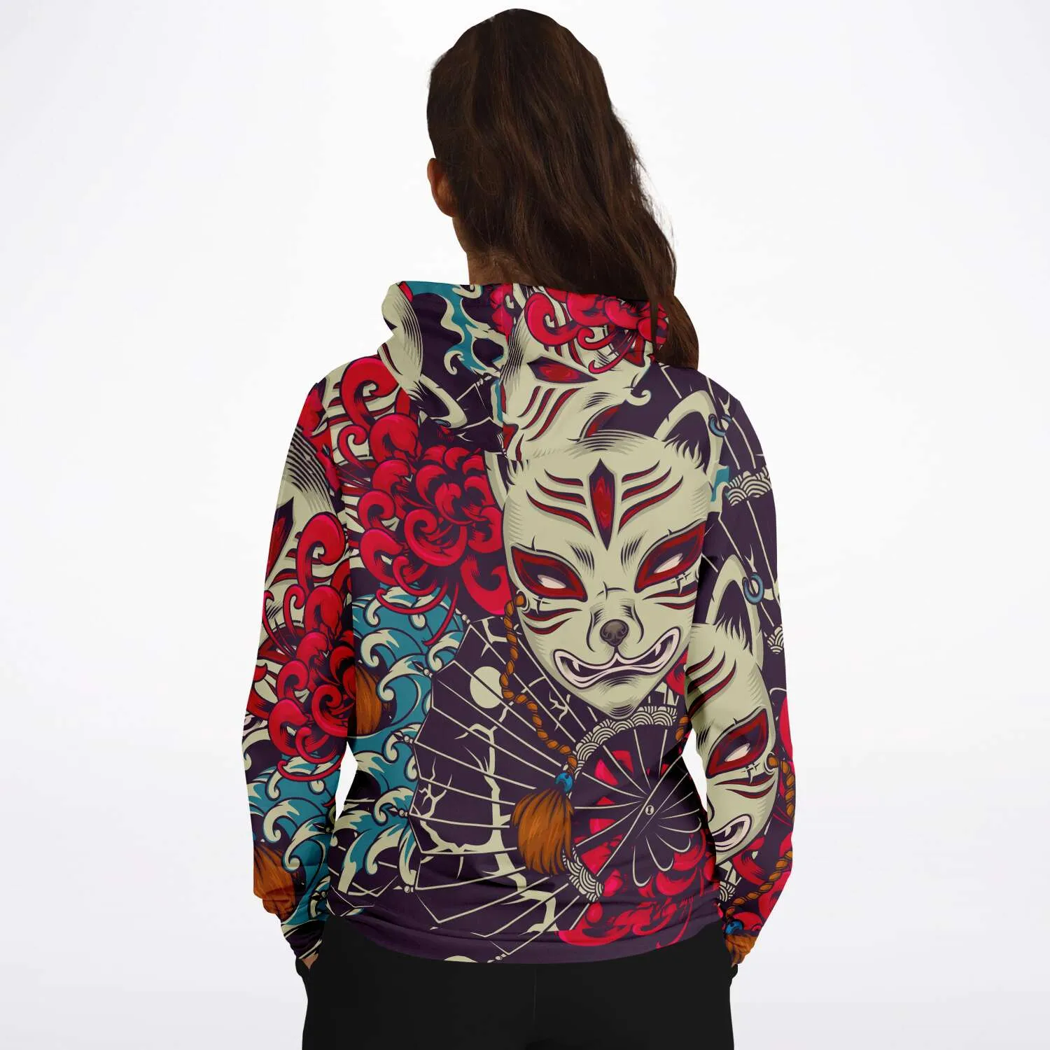 Kitsune Art Premium Hoodie