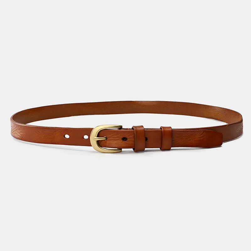 Liam Cowhide Vintage Belt