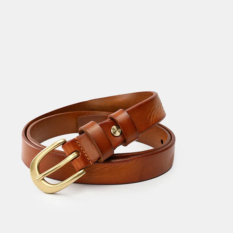 Liam Cowhide Vintage Belt