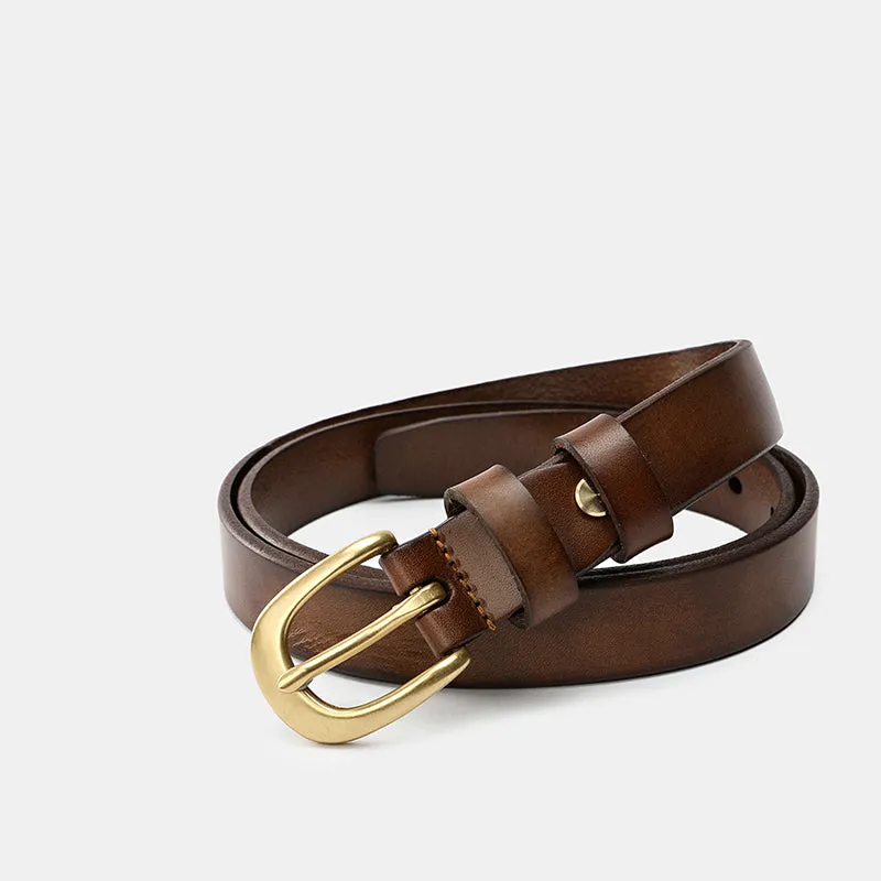 Liam Cowhide Vintage Belt