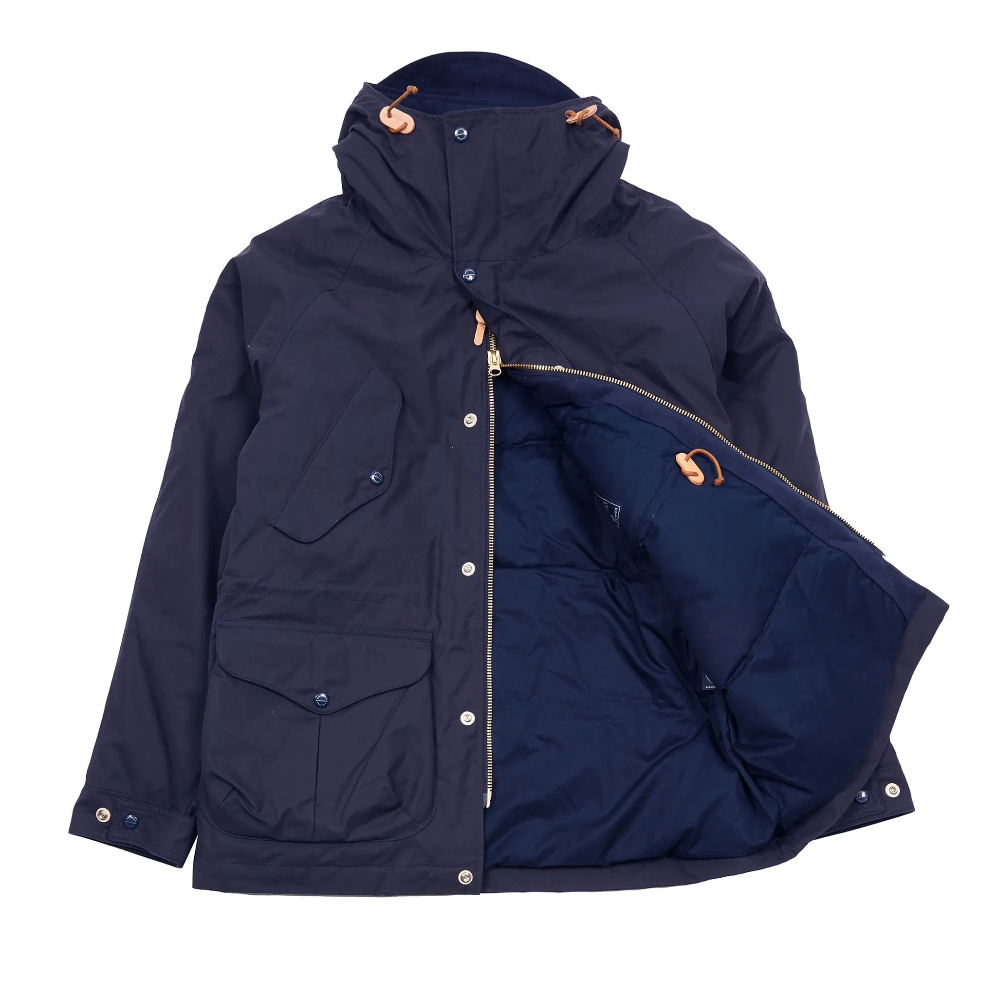 Manifattura Ceccarelli Fisherman Parka in Navy